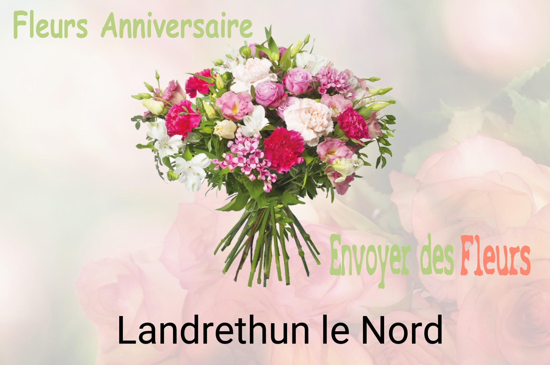 Bouquet de fleurs d’anniversaire livré à Landrethun-le-Nord