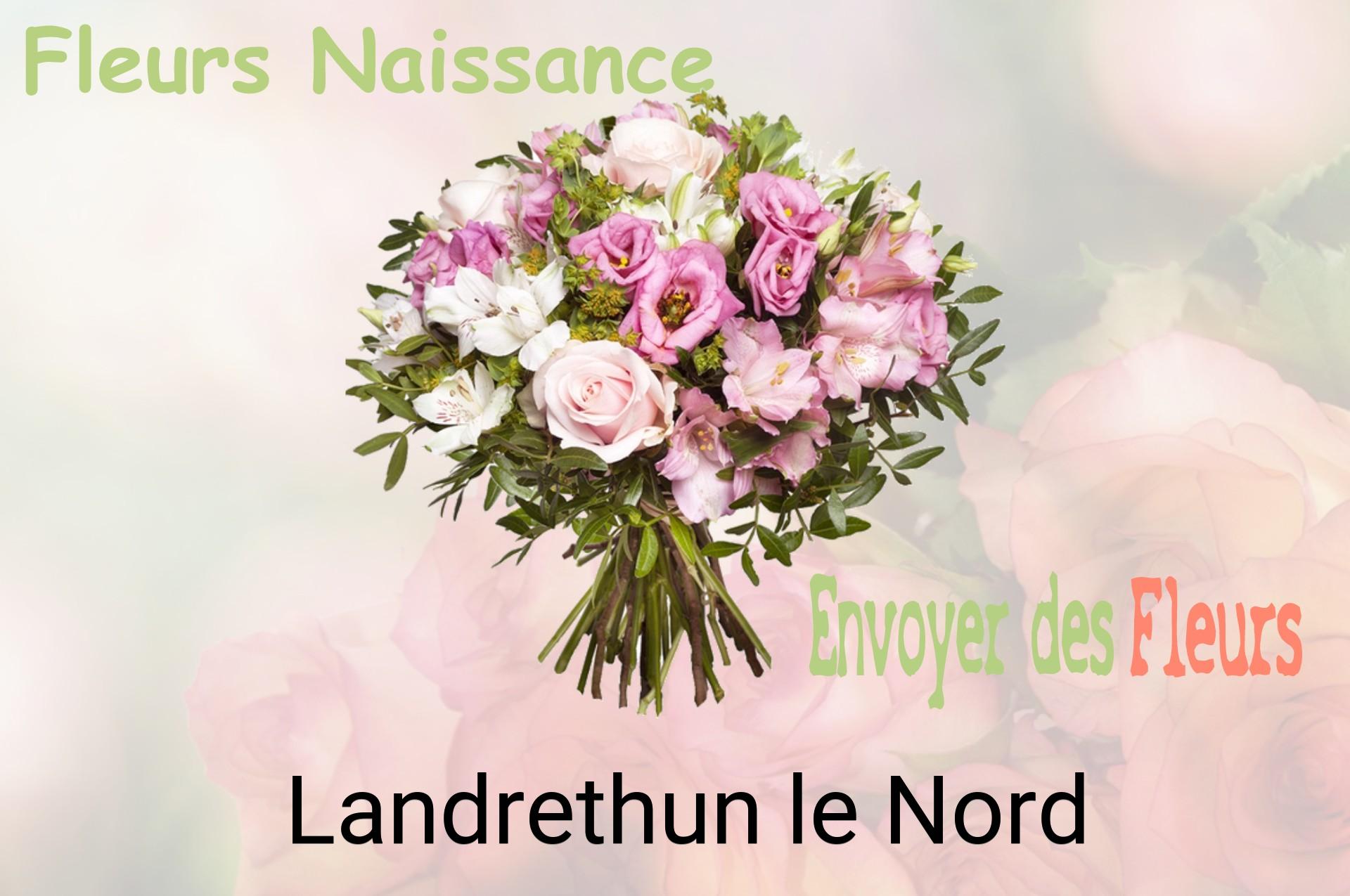 Bouquet de fleurs de naissance livré à Landrethun-le-Nord